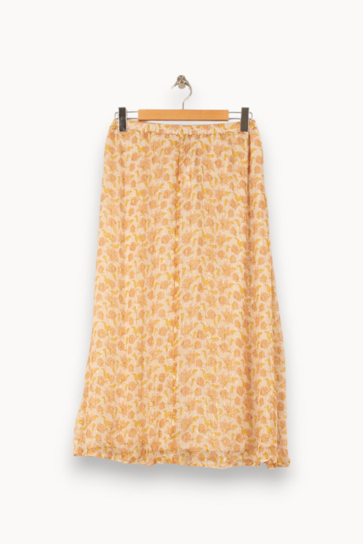 Jupe Midi Orange et Jaune - Taille S/36 de la marque Louise Misha | PARAD55899 - Vendu par Paradigme - Image 4