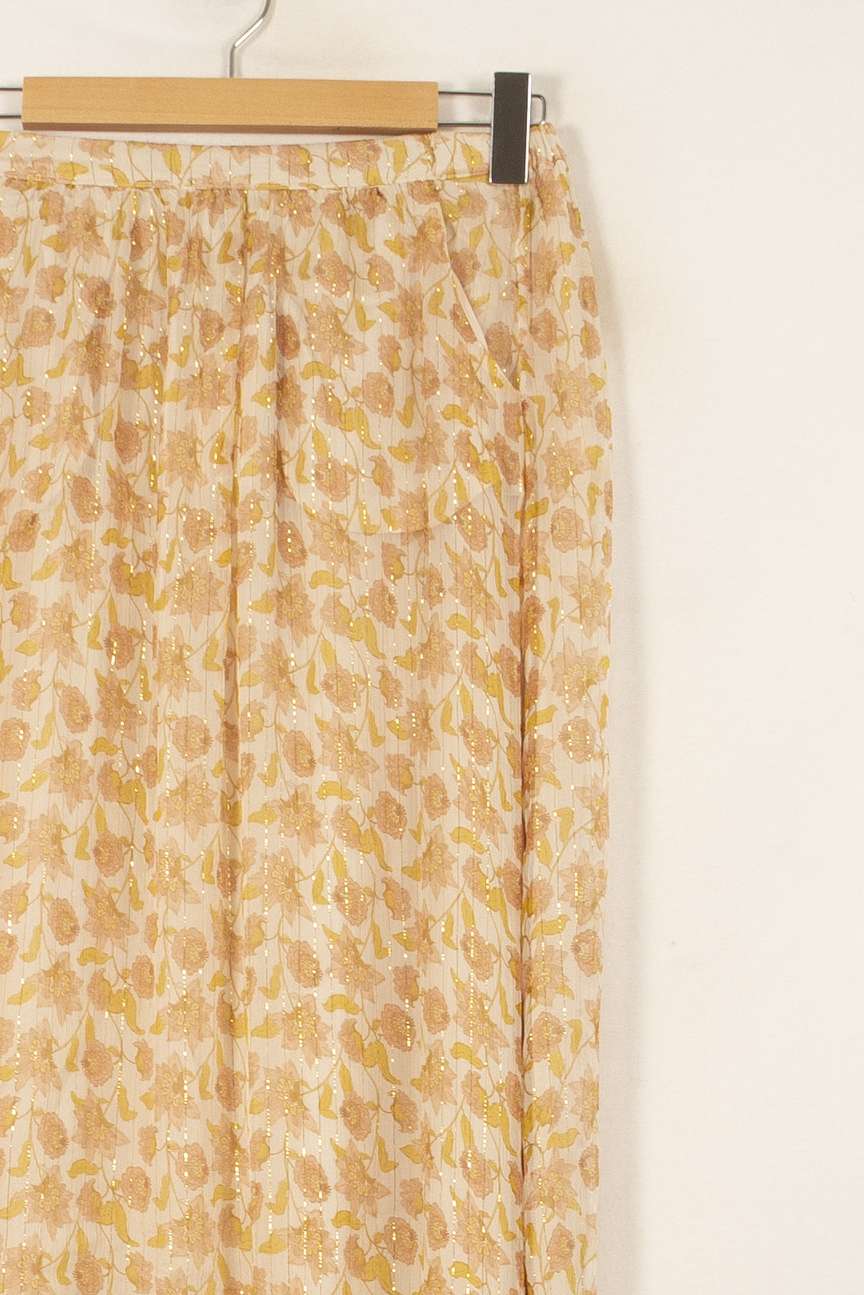 Jupe Midi Orange et Jaune - Taille S/36 de la marque Louise Misha | PARAD55899 - Vendu par Paradigme - Image 3