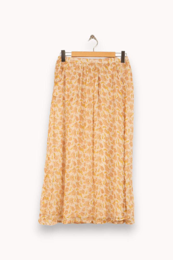Jupe Midi Orange et Jaune - Taille S/36 de la marque Louise Misha | PARAD55899 - Vendu par Paradigme - Image 2