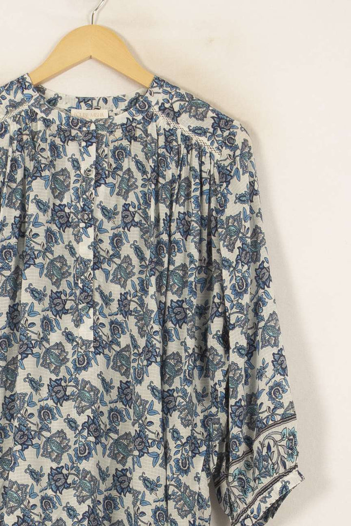 Blouse Blanc et Bleu - Taille S/36 de la marque Louise Misha | PARAD55904 - Vendu par Paradigme - Image 3