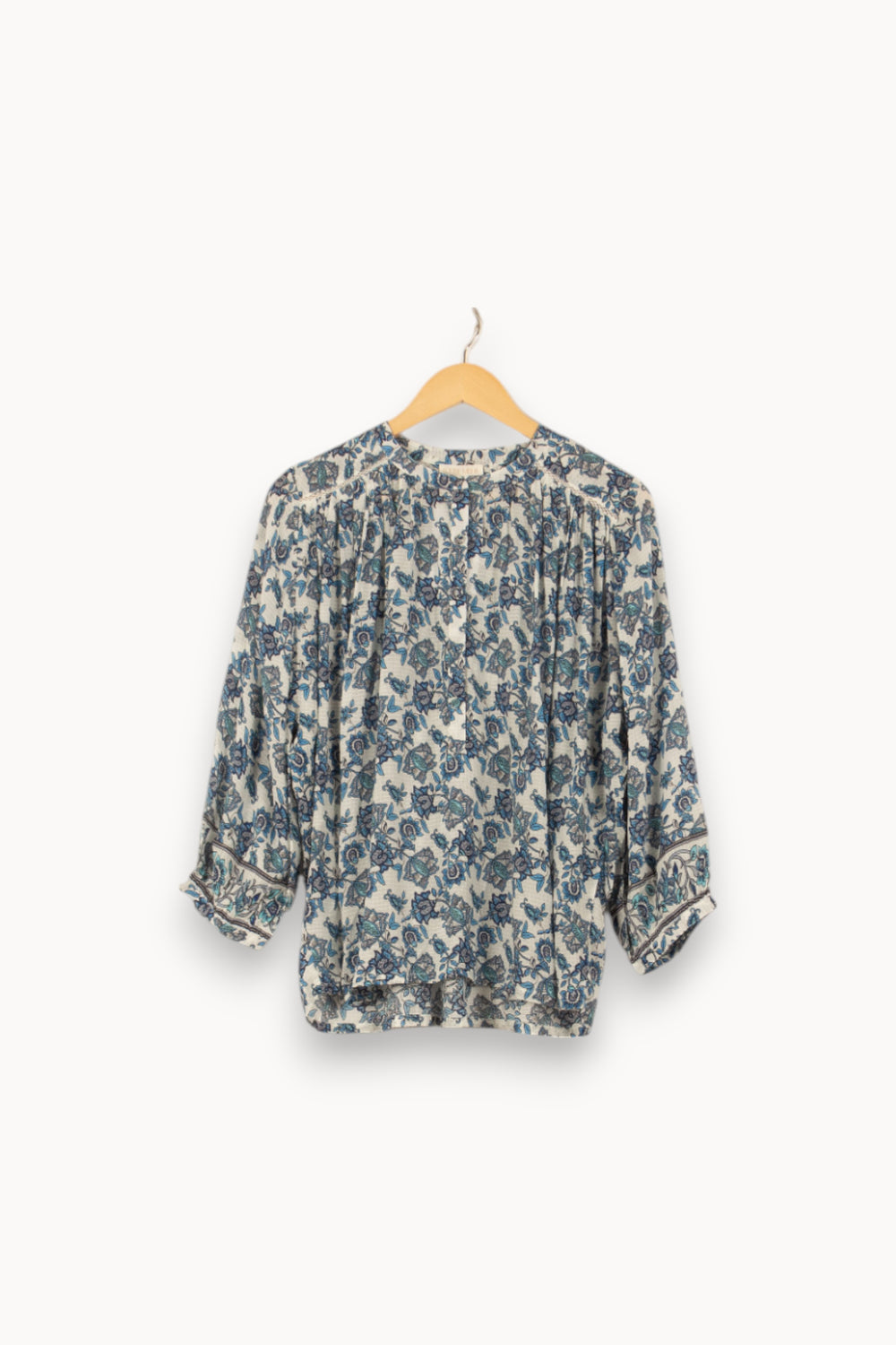 Blouse Blanc et Bleu - Taille S/36 de la marque Louise Misha | PARAD55904 - Vendu par Paradigme - Image 2
