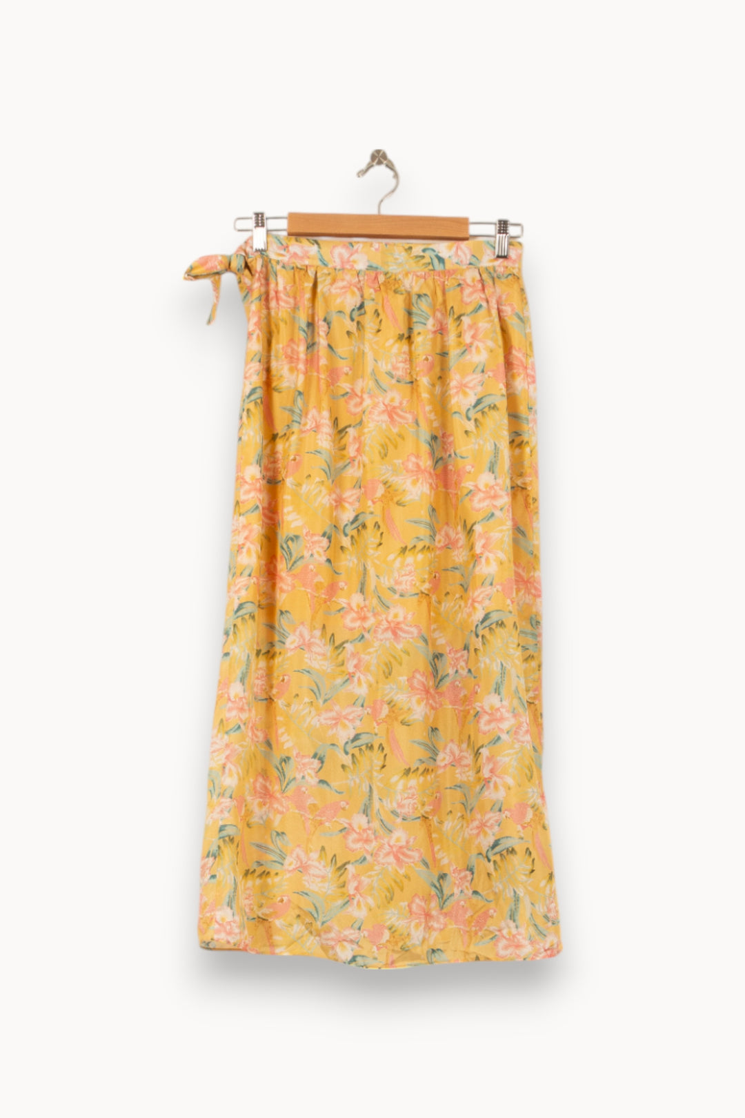 Jupe Longue Jaune et Rose - Taille S/36 de la marque Louise Misha | PARAD55907 - Vendu par Paradigme - Image 4