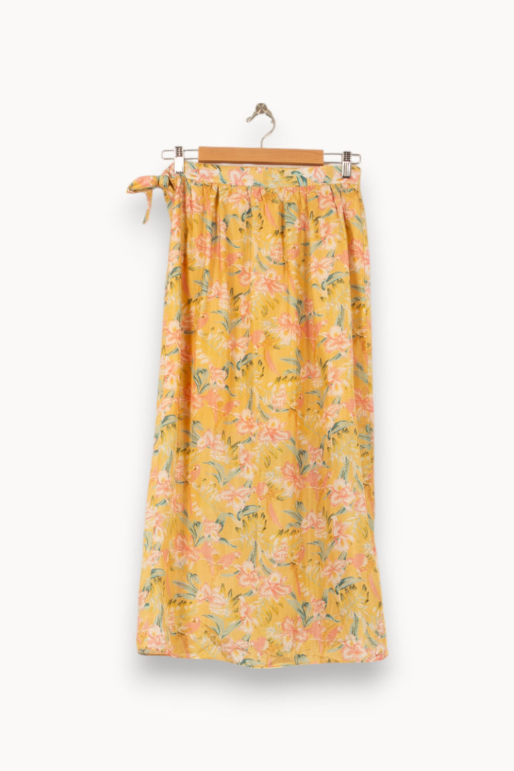 Jupe Longue Jaune et Rose - Taille S/36 de la marque Louise Misha | PARAD55907 - Vendu par Paradigme - Image 4