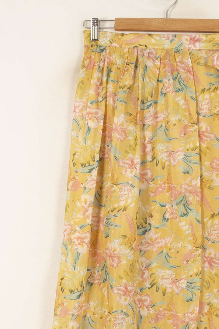 Jupe Longue Jaune et Rose - Taille S/36 de la marque Louise Misha | PARAD55907 - Vendu par Paradigme - Image 3