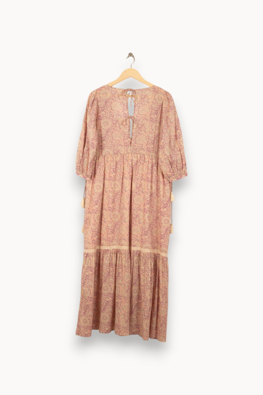 Robe Longue Rose - Taille S/36 de la marque Louise Misha | PARAD55910 - Vendu par Paradigme - Image 4