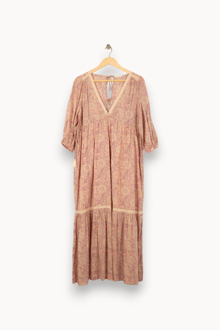Robe Longue Rose - Taille S/36 de la marque Louise Misha | PARAD55910 - Vendu par Paradigme - Image 2