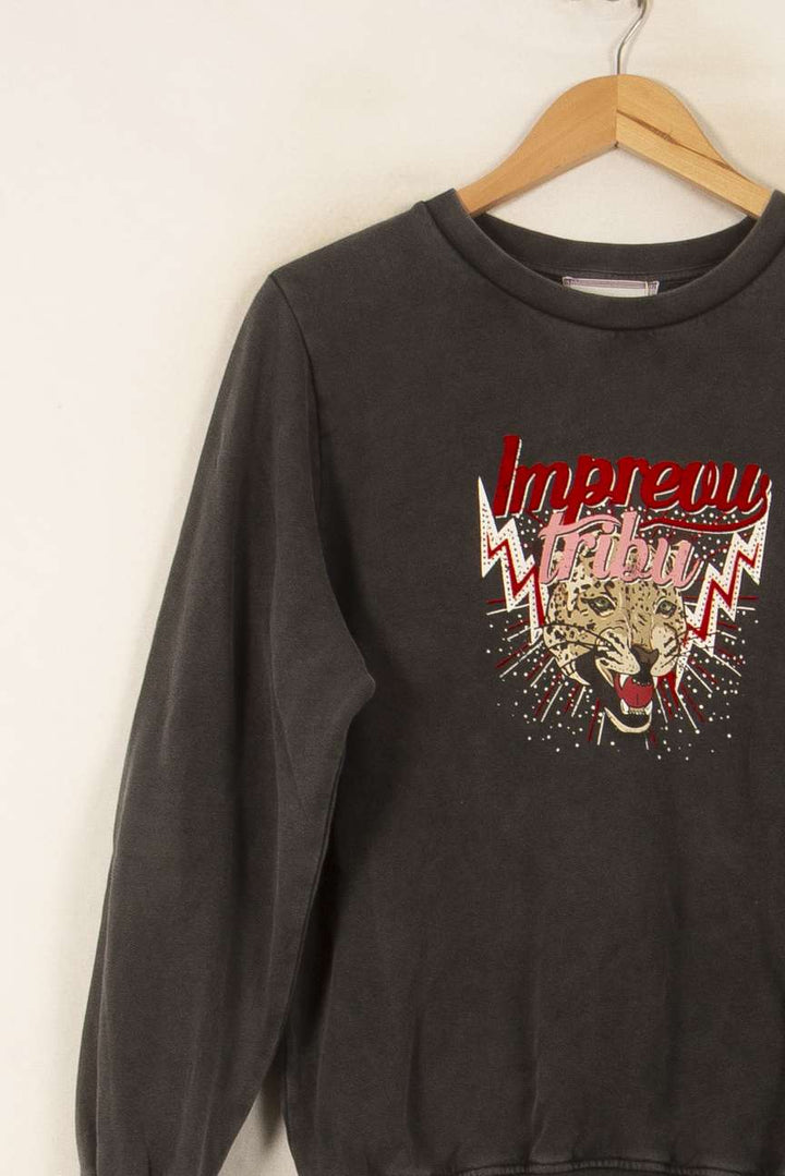 Sweat-shirt Noir - Taille S/36 de la marque Imprevu | PARAD55913 - Vendu par Paradigme - Image 3