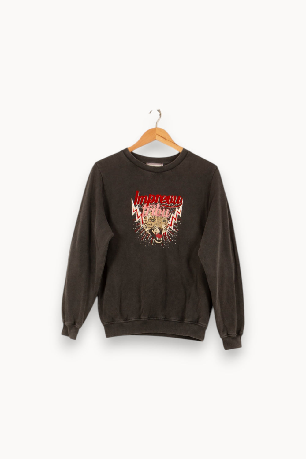 Sweat-shirt Noir - Taille S/36 de la marque Imprevu | PARAD55913 - Vendu par Paradigme - Image 2