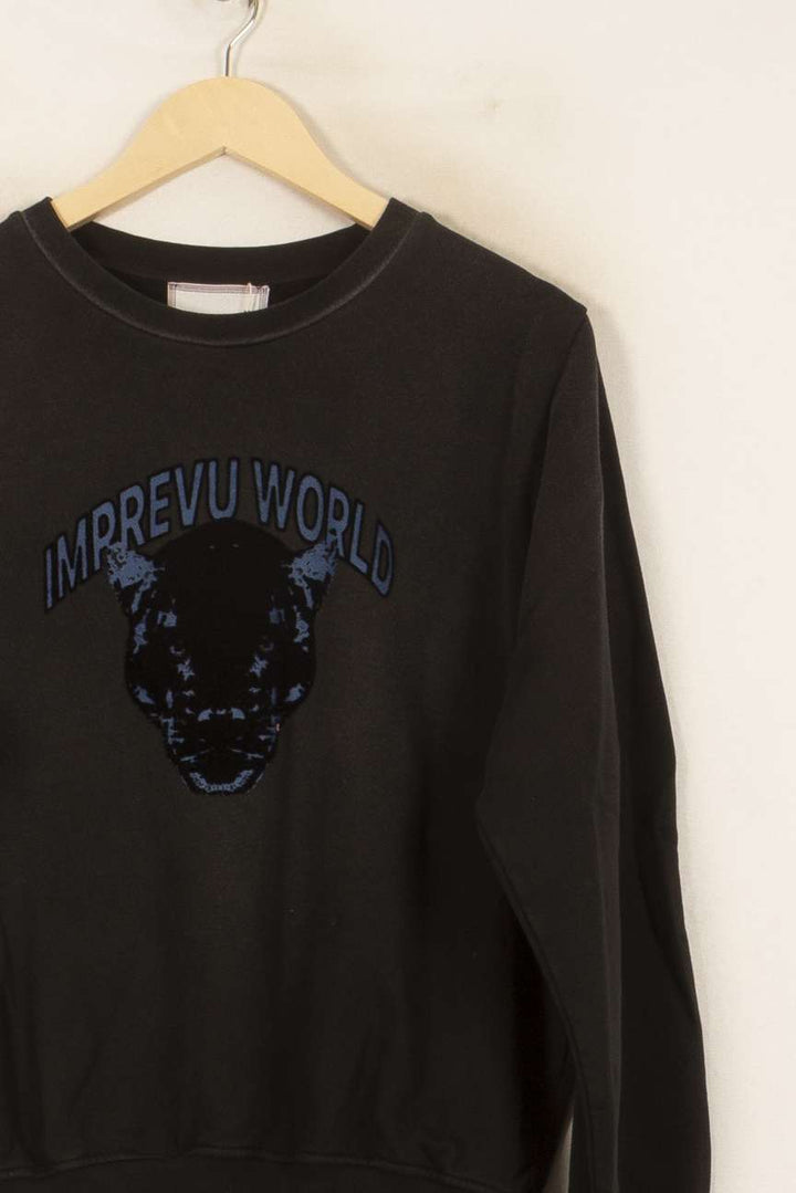 Sweat Noir - Taille S/36 de la marque Imprevu | PARAD55914 - Vendu par Paradigme - Image 3