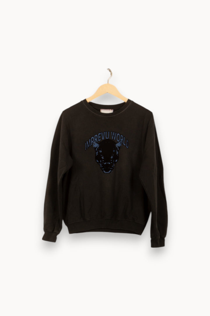 Sweat Noir - Taille S/36 de la marque Imprevu | PARAD55914 - Vendu par Paradigme - Image 2