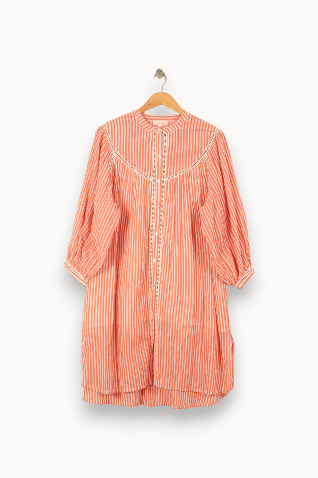 Robe Courte Rose et Blanche - Taille S/36 de la marque Louise Misha | PARAD55919 - Vendu par Paradigme - Image 2