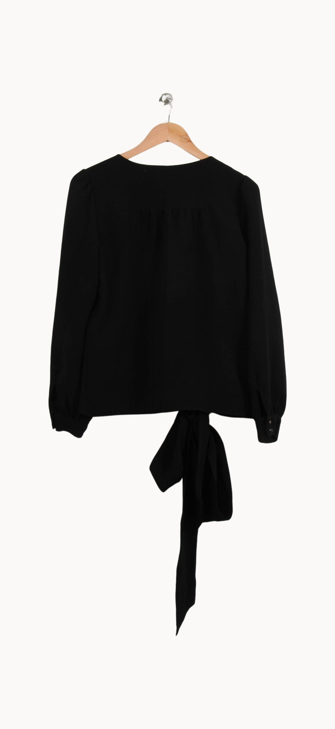 Blouse Noire - Taille M/38 de la marque Sézane | PARAD55924 - Vendu par Paradigme - Image 4