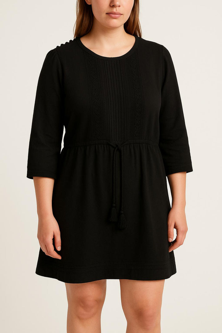 Robe Courte Noire - Taille L/40 de la marque IKKS | PARAD55925 - Vendu par Paradigme - Image 1