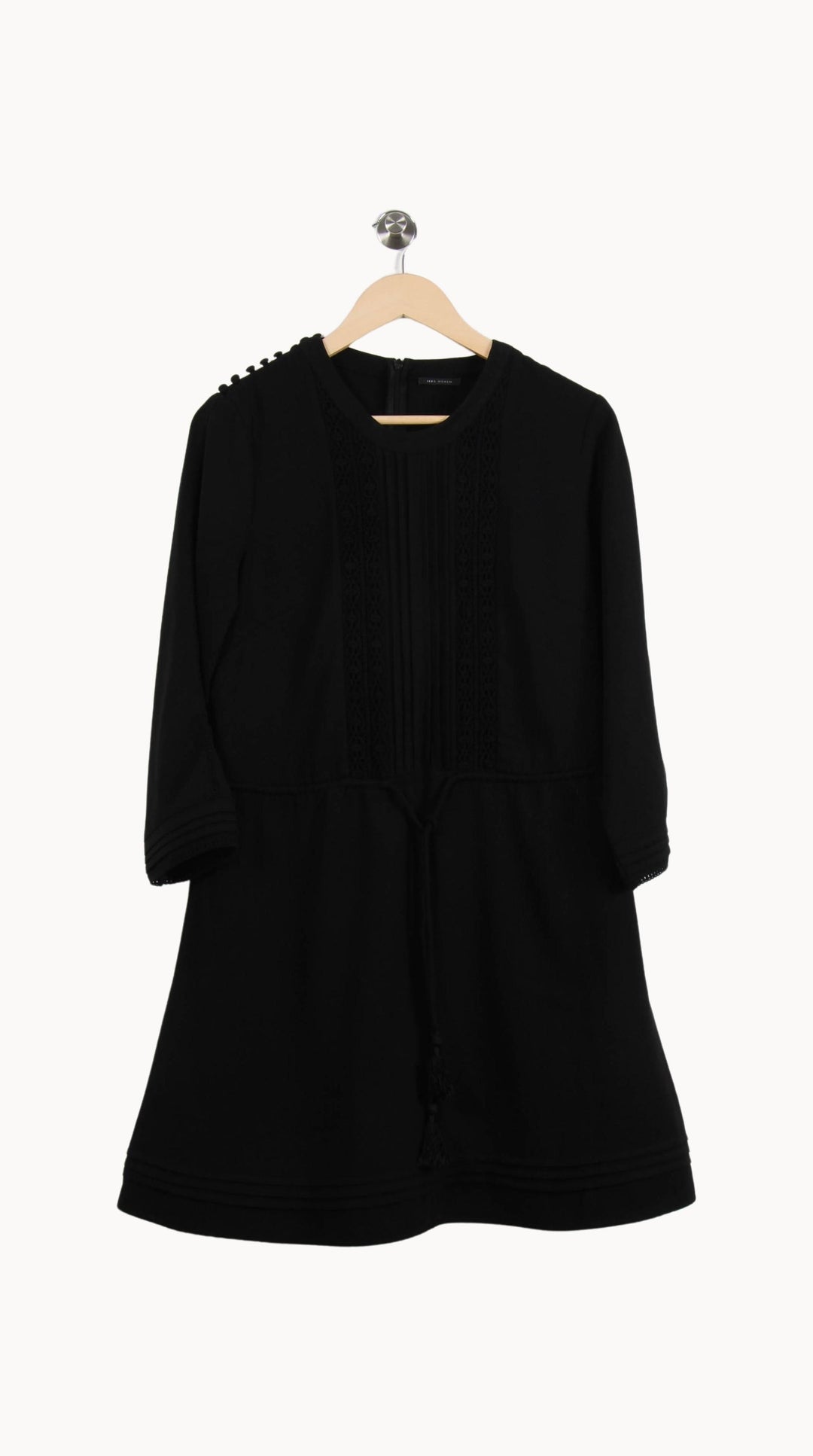 Robe Courte Noire - Taille L/40 de la marque IKKS | PARAD55925 - Vendu par Paradigme - Image 2