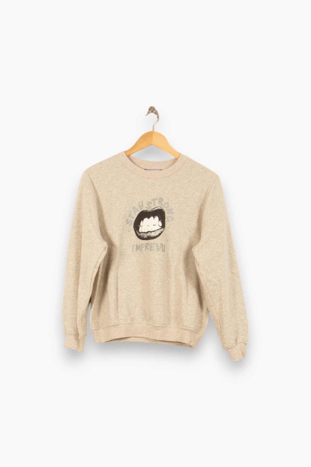 Sweat Gris - Taille S/36 de la marque Imprevu | PARAD55926 - Vendu par Paradigme - Image 2