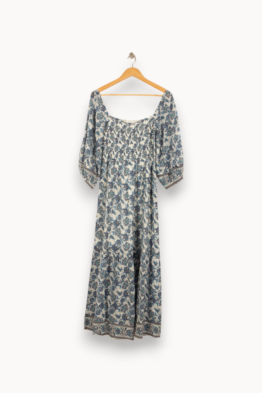 Robe Longue Blanche et Bleue - Taille S/36 de la marque Louise Misha | PARAD55928 - Vendu par Paradigme - Image 4