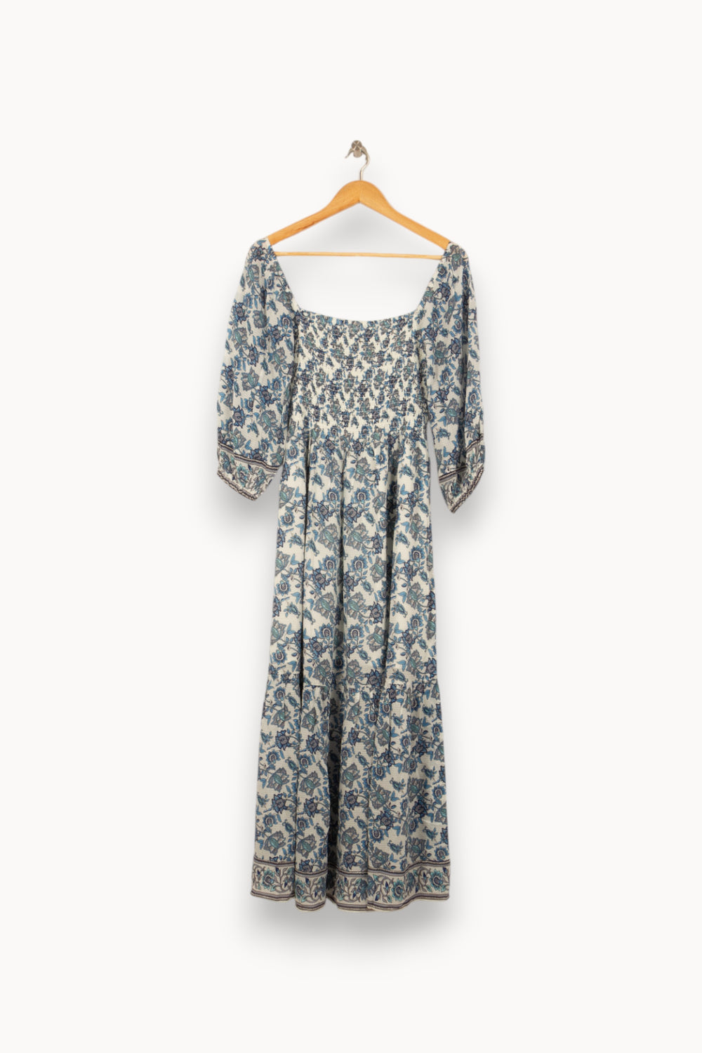 Robe Longue Blanche et Bleue - Taille S/36 de la marque Louise Misha | PARAD55928 - Vendu par Paradigme - Image 2