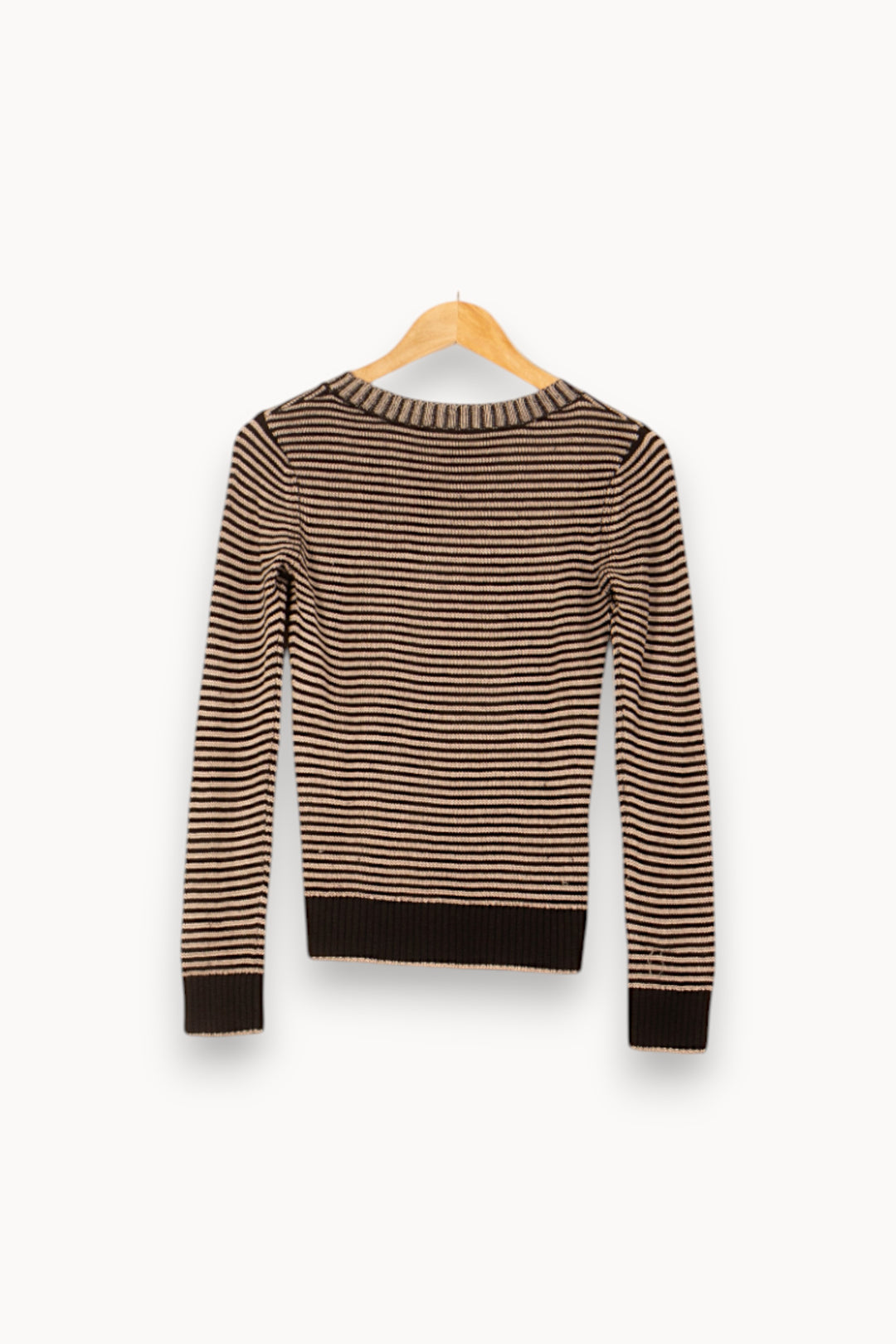 Pull Noir et Beige - Taille XS/34 de la marque Comptoir des Cotonniers | PARAD55930 - Vendu par Paradigme - Image 4