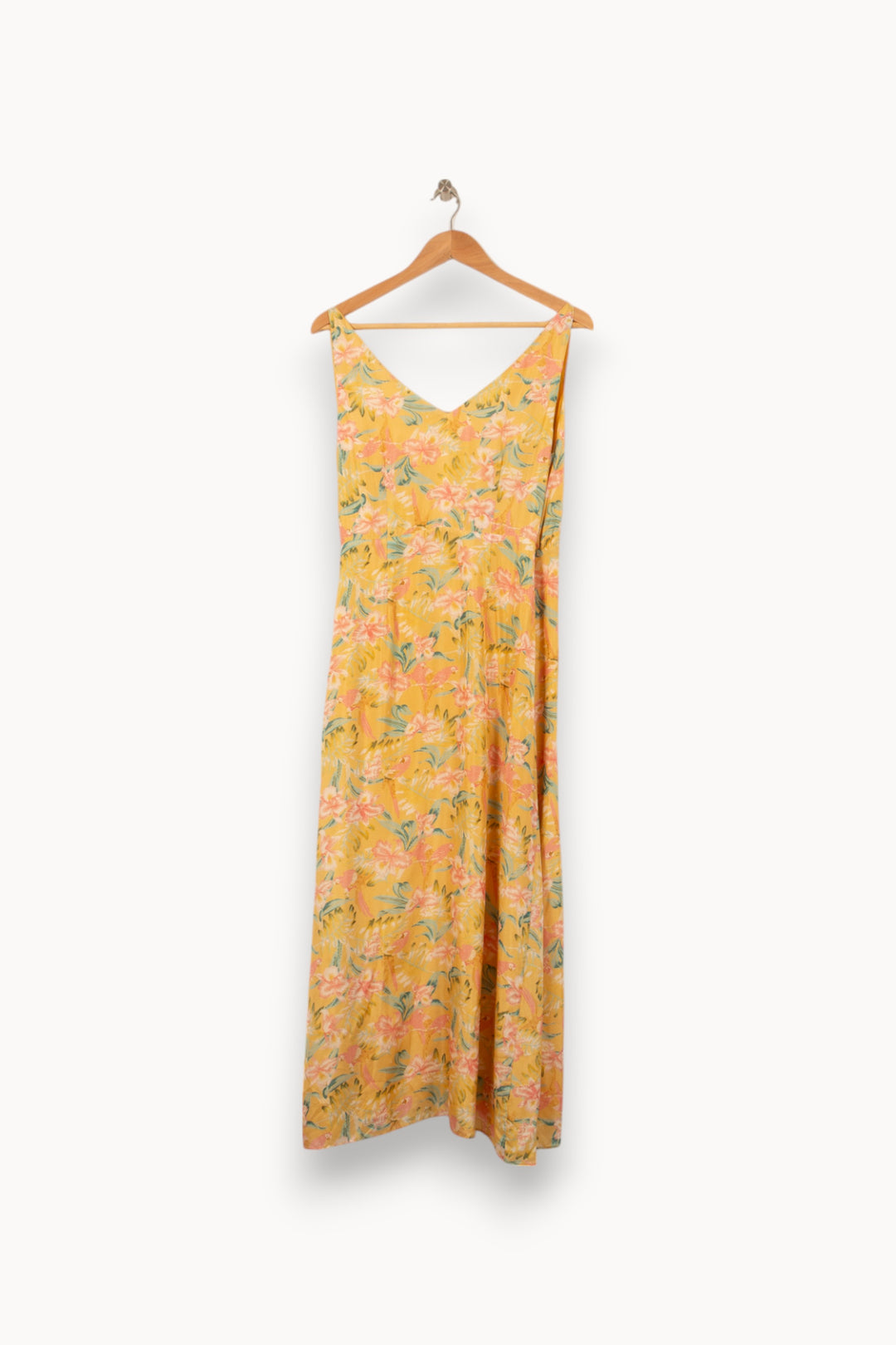 Robe Portefeuille Jaune et Rose - Taille S/36 de la marque Louise Misha | PARAD55935 - Vendu par Paradigme - Image 4