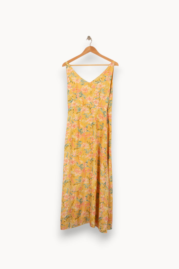 Robe Portefeuille Jaune et Rose - Taille S/36 de la marque Louise Misha | PARAD55935 - Vendu par Paradigme - Image 4