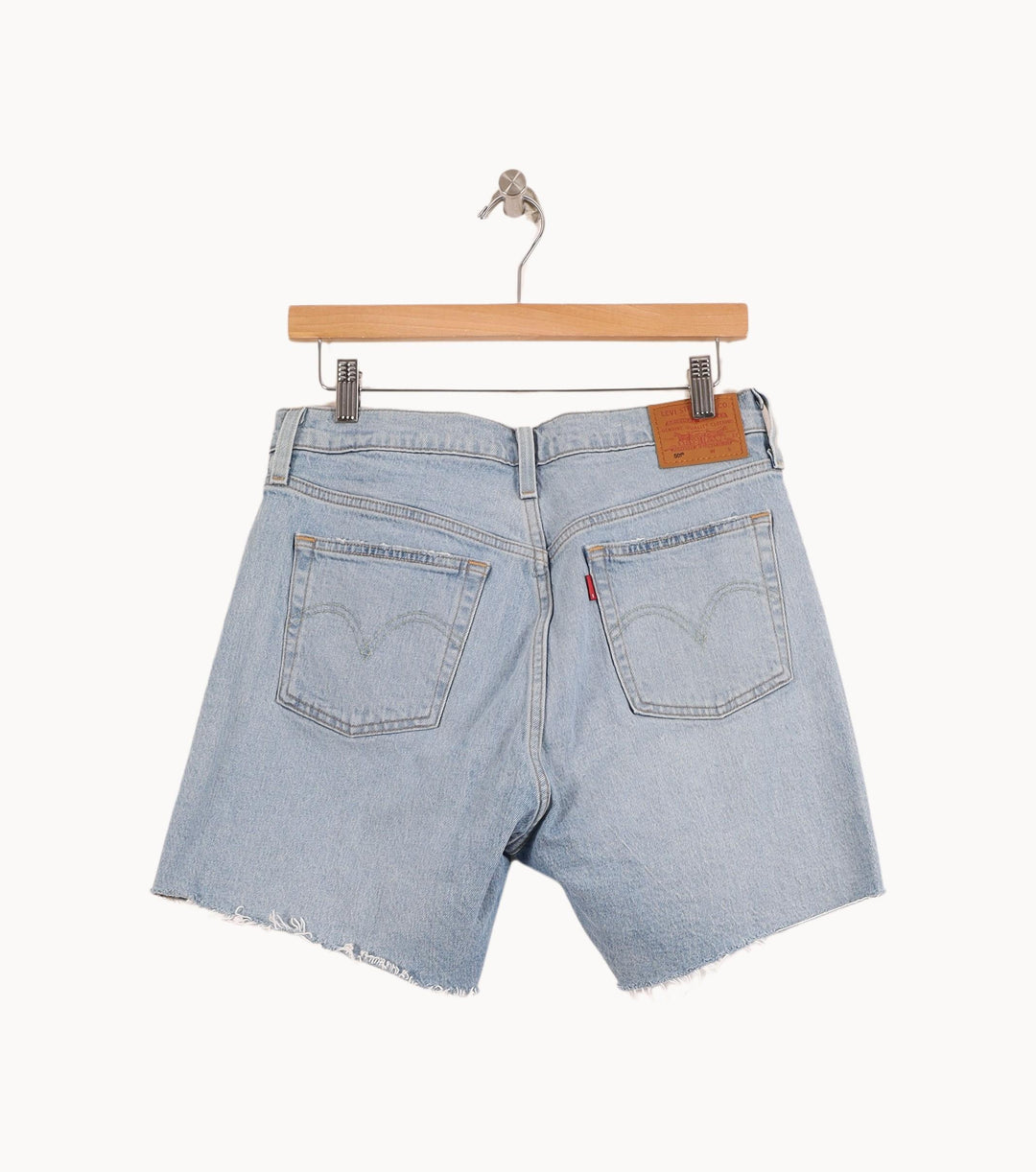 Short en Jean Bleu - Taille L/40 de la marque Levi's | PARAD55937 - Vendu par Paradigme - Image 4