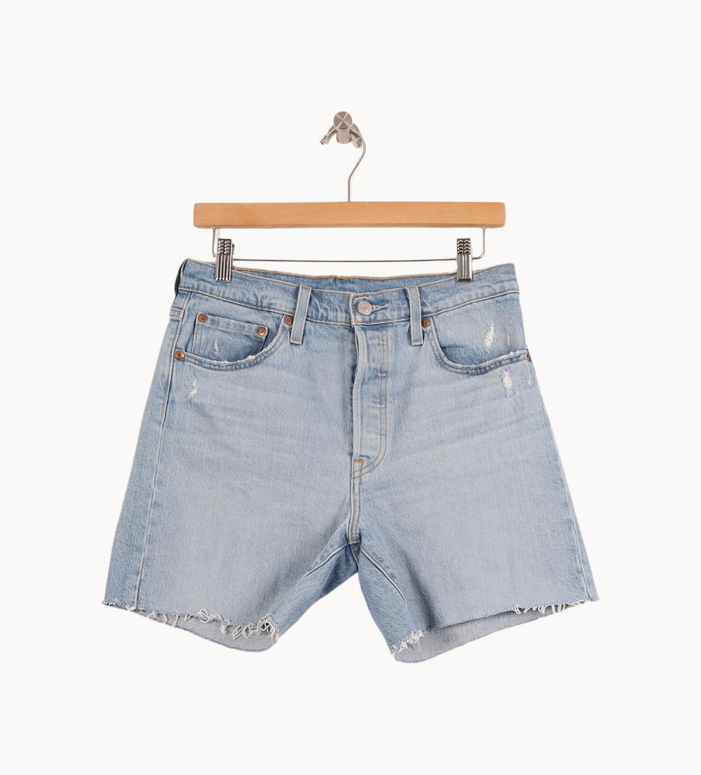 Short en Jean Bleu - Taille L/40 de la marque Levi's | PARAD55937 - Vendu par Paradigme - Image 2