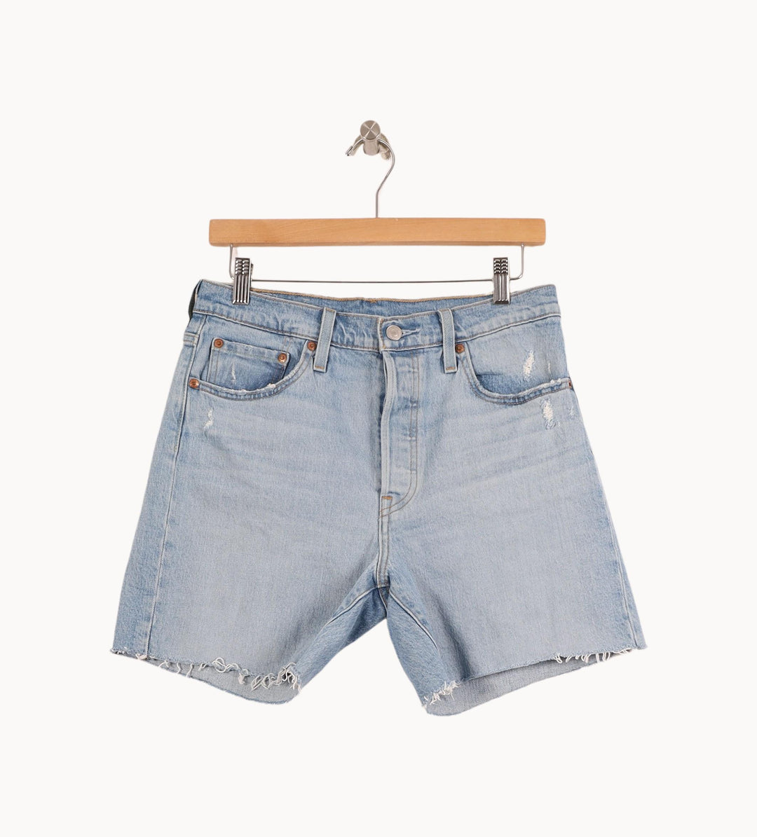 Short en Jean Bleu - Taille L/40 de la marque Levi's | PARAD55937 - Vendu par Paradigme - Image 2