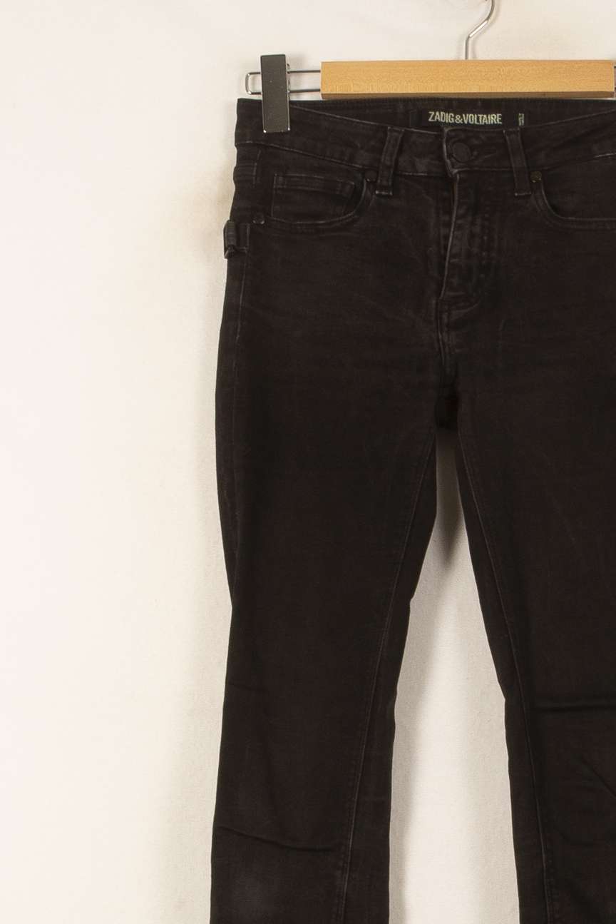 Jean Noir - Taille XS/34 de la marque Zadig&Voltaire | PARAD55941 - Vendu par Paradigme - Image 3