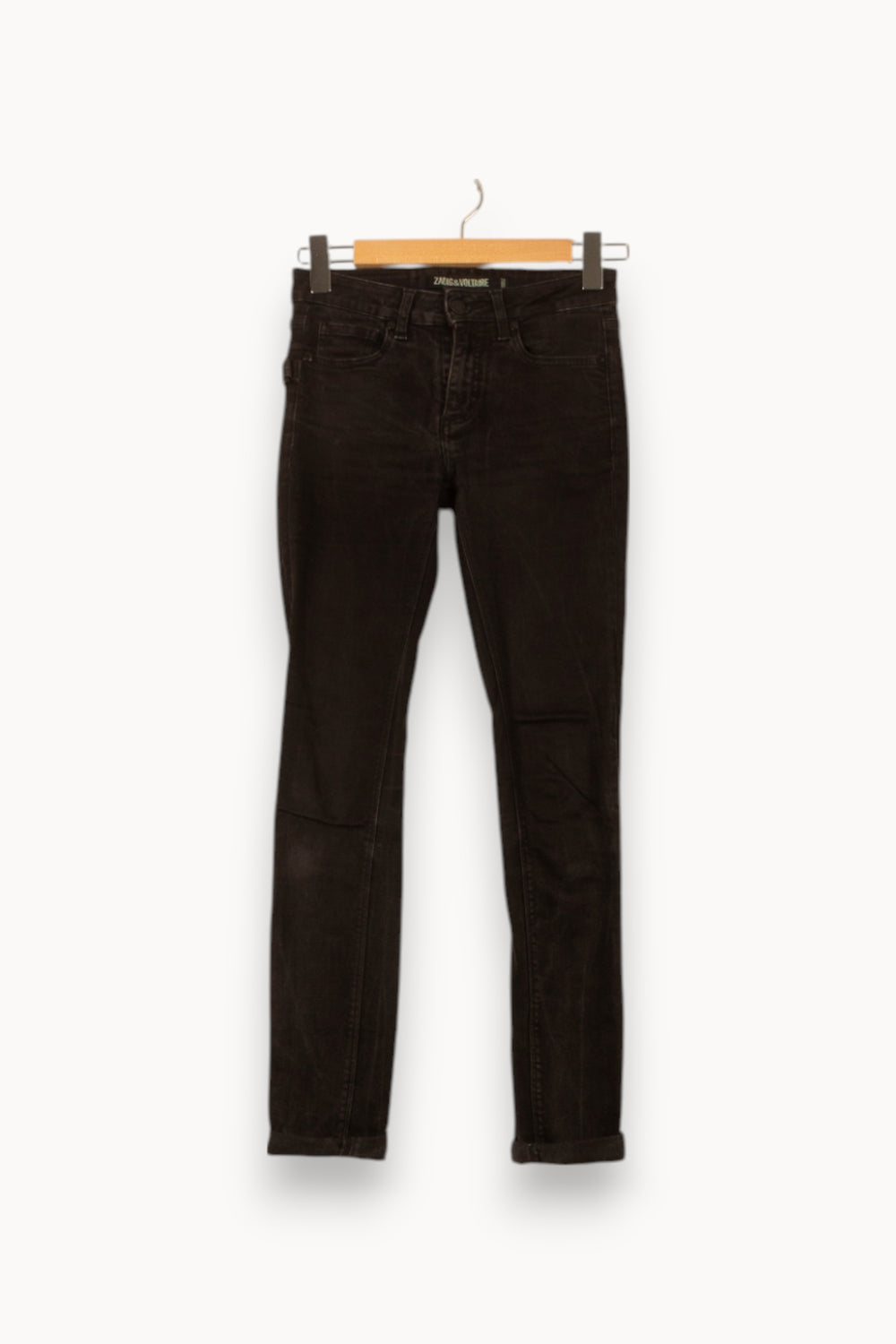 Jean Noir - Taille XS/34 de la marque Zadig&Voltaire | PARAD55941 - Vendu par Paradigme - Image 2