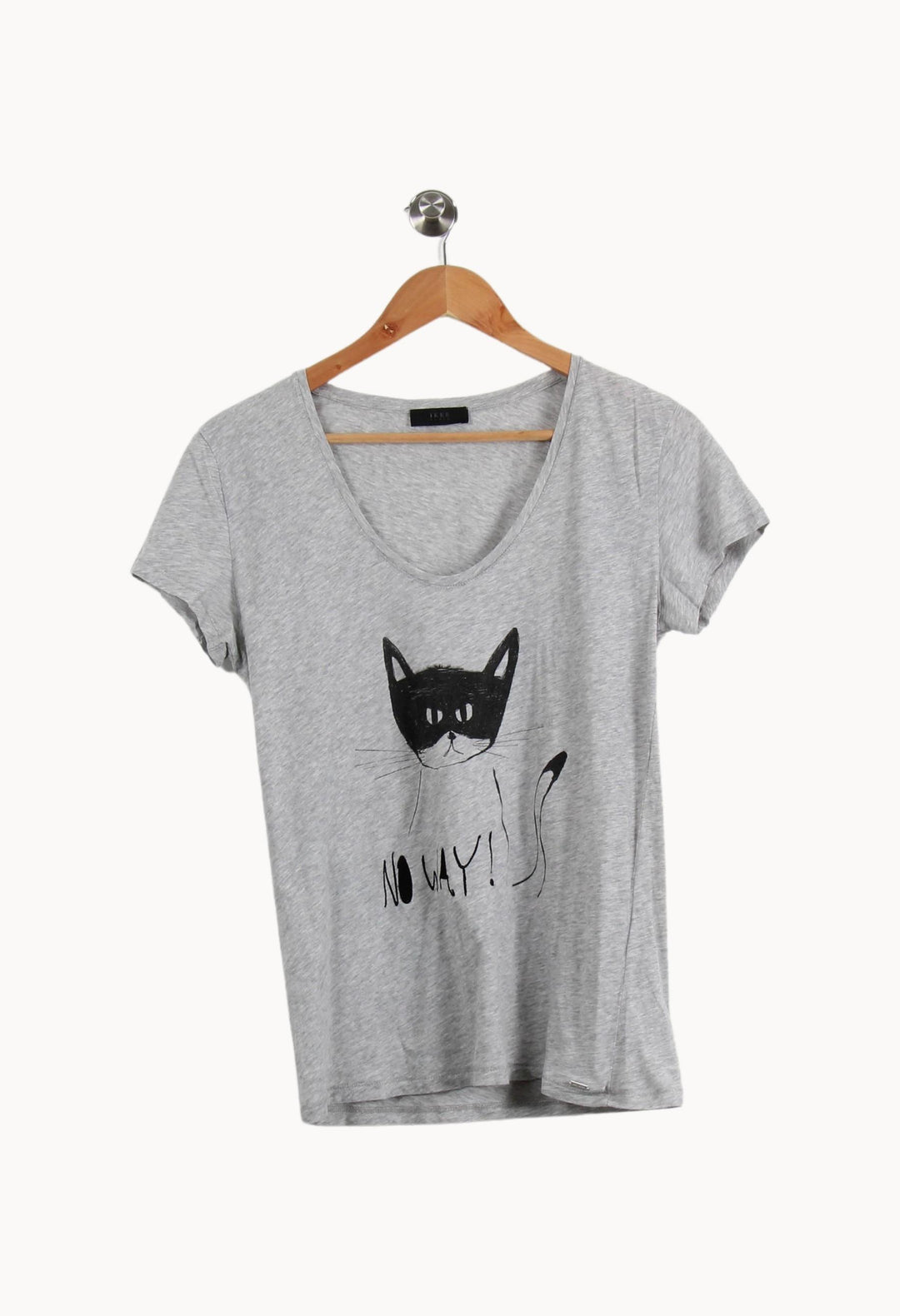 Tee-shirt Gris - Taille M/38 de la marque IKKS | PARAD55942 - Vendu par Paradigme - Image 2