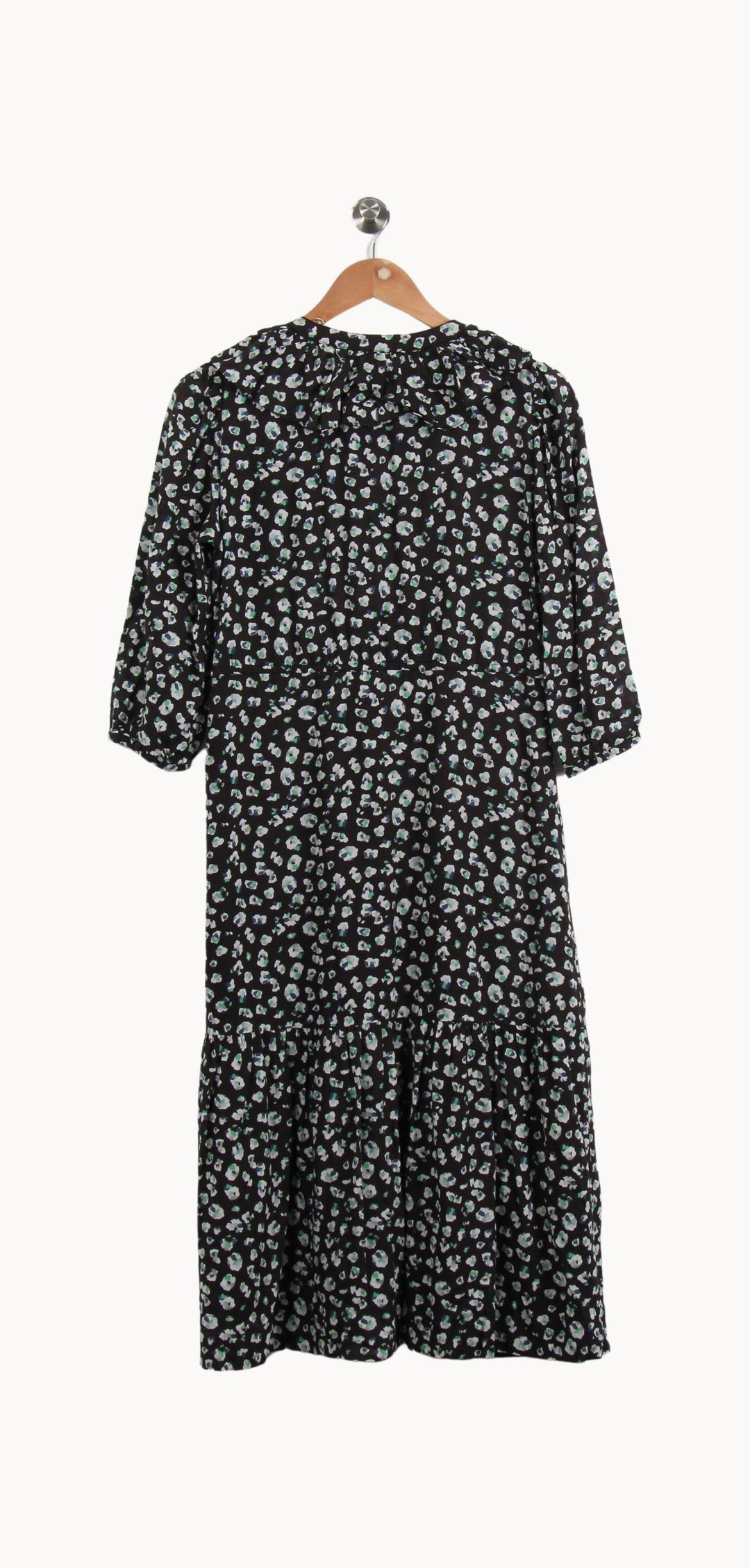Robe Longue Noire et Blanche - Taille S/36 de la marque ba&sh | PARAD55949 - Vendu par Paradigme - Image 4