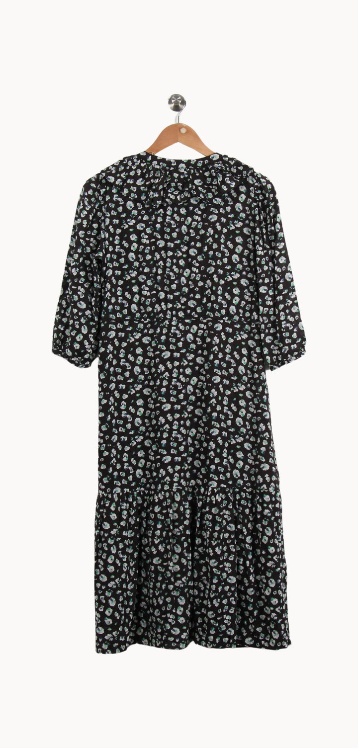 Robe Longue Noire et Blanche - Taille S/36 de la marque ba&sh | PARAD55949 - Vendu par Paradigme - Image 4