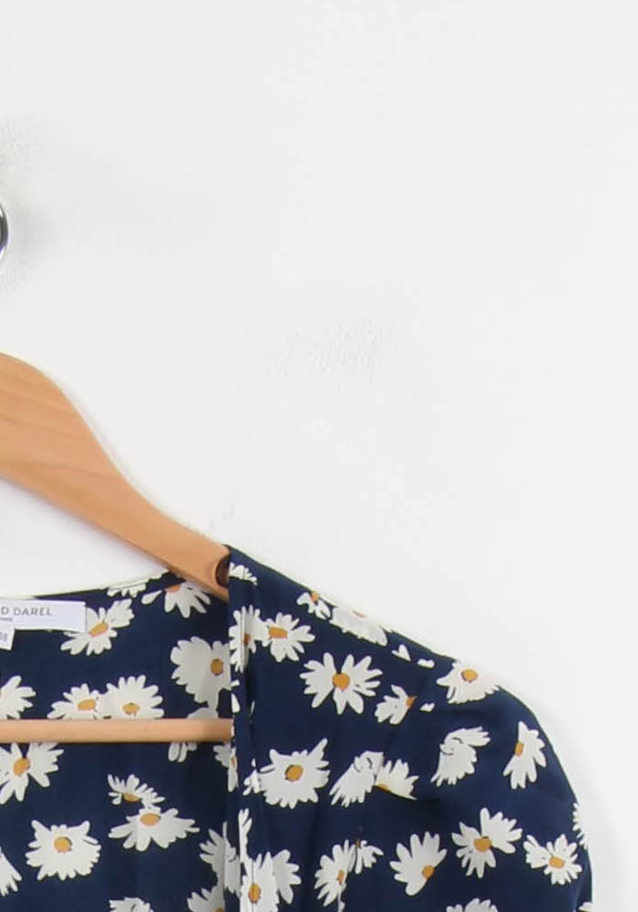 Robe Longue Bleue et Blanche - Taille S/36 de la marque Gerard Darel | PARAD55953 - Vendu par Paradigme - Image 3