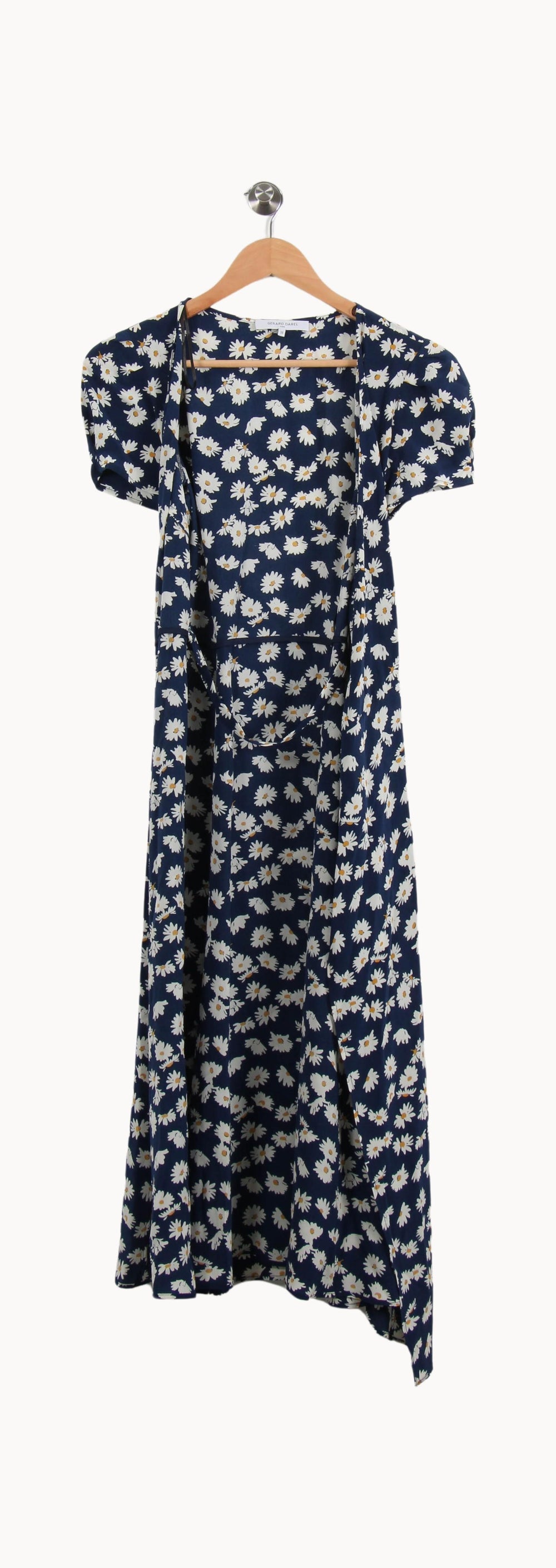 Robe Longue Bleue et Blanche - Taille S/36 de la marque Gerard Darel | PARAD55953 - Vendu par Paradigme - Image 2