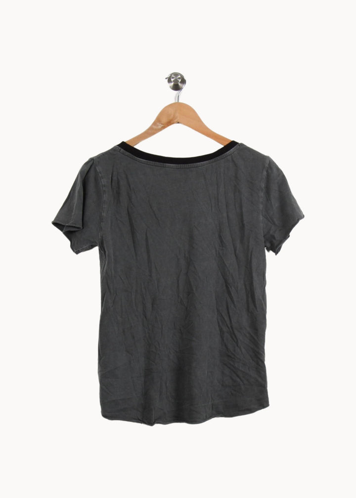 Tee-shirt Gris et Noir - Taille L/40 de la marque Léon & Harper | PARAD55956 - Vendu par Paradigme - Image 4