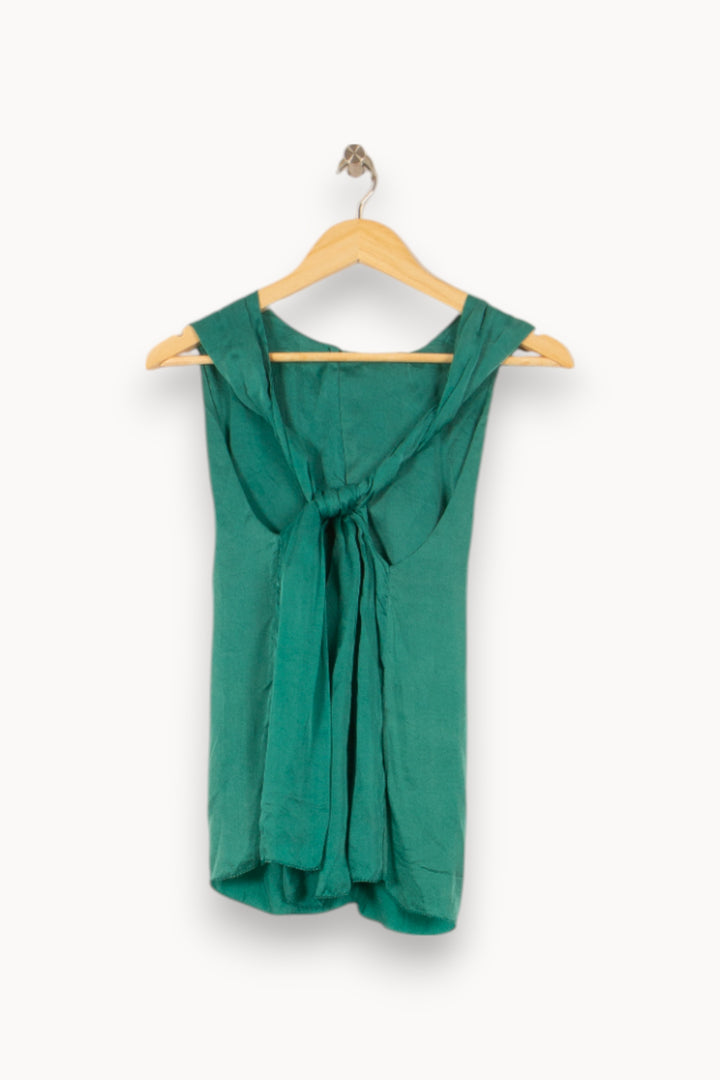 Top Vert - Taille S/36 de la marque Louise Misha | PARAD55957 - Vendu par Paradigme - Image 2