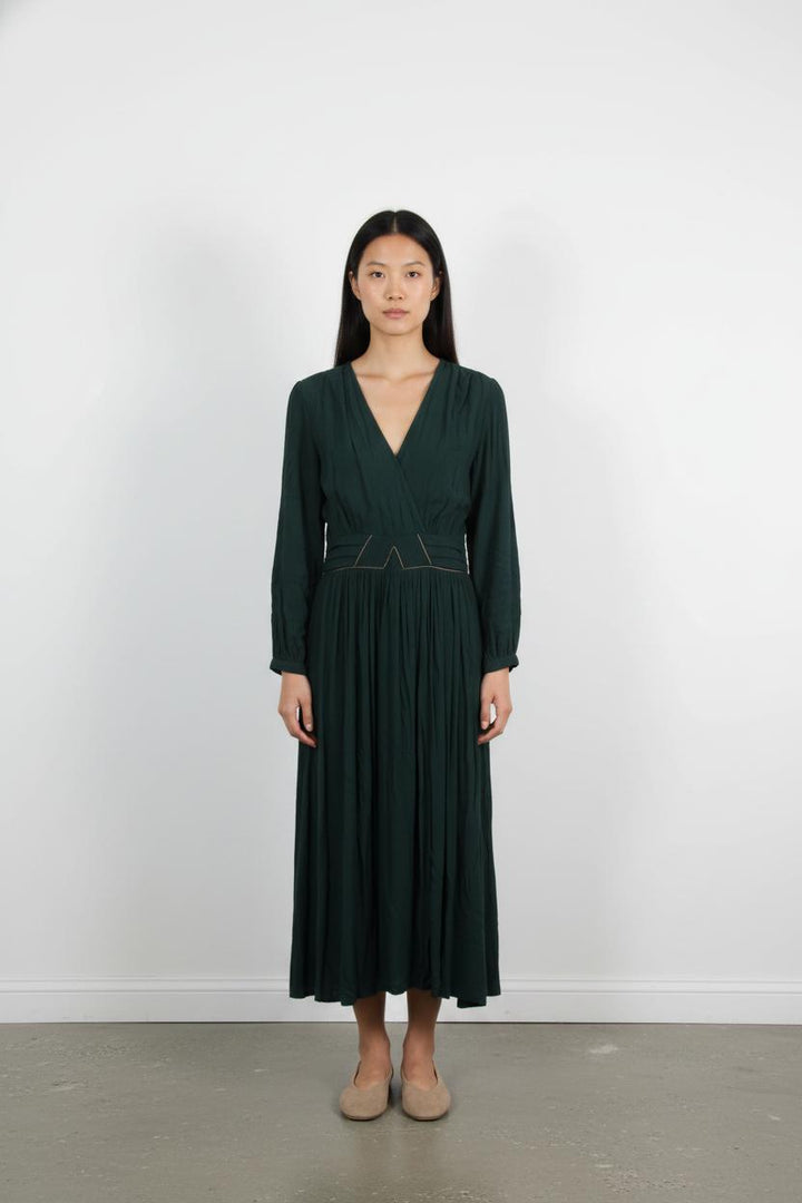 Robe Longue Verte - Taille XS/34
