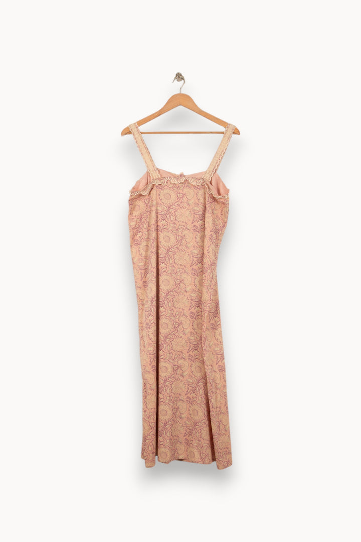Robe Longue Rose - Taille S/36 de la marque Louise Misha | PARAD55974 - Vendu par Paradigme - Image 4