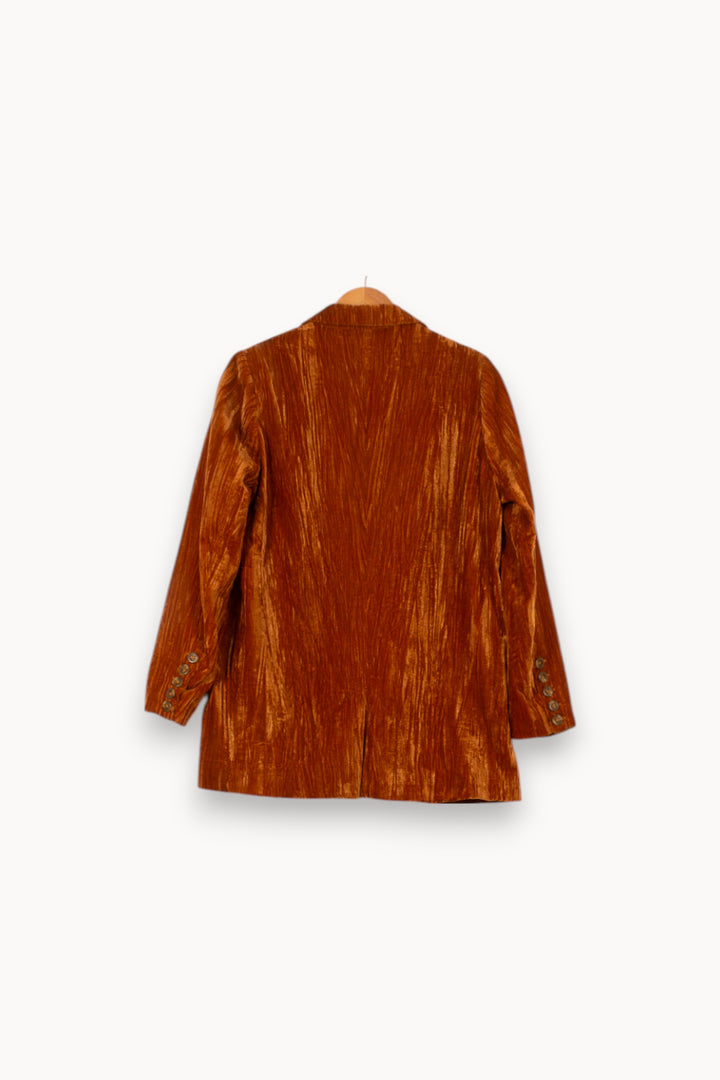 Blazer Marron - Taille S/36 de la marque Louise Misha | PARAD55977 - Vendu par Paradigme - Image 4