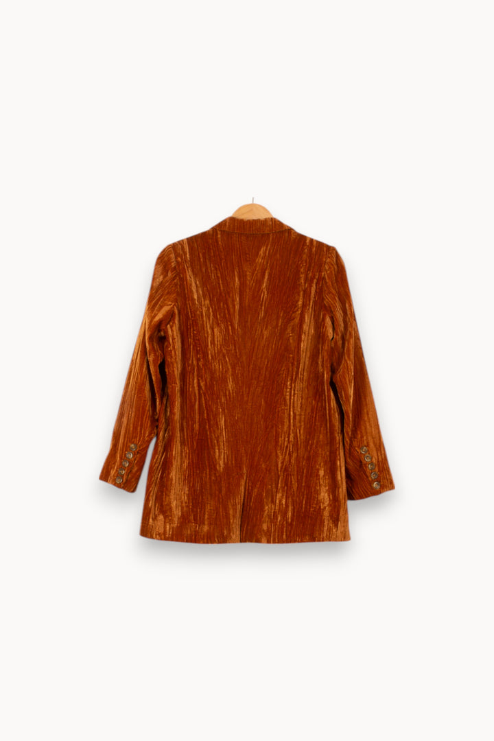 Blazer Marron - Taille S/36 de la marque Louise Misha | PARAD55979 - Vendu par Paradigme - Image 4