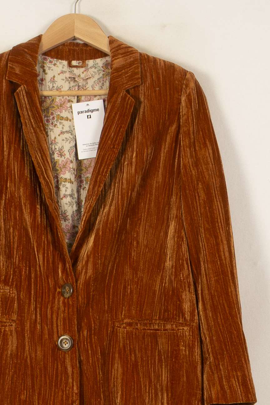 Blazer Marron - Taille S/36 de la marque Louise Misha | PARAD55979 - Vendu par Paradigme - Image 3