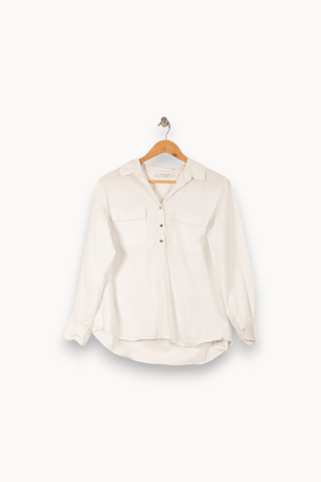 Chemise Blanche - Taille L/40 de la marque Gerard Darel | PARAD55985 - Vendu par Paradigme - Image 2