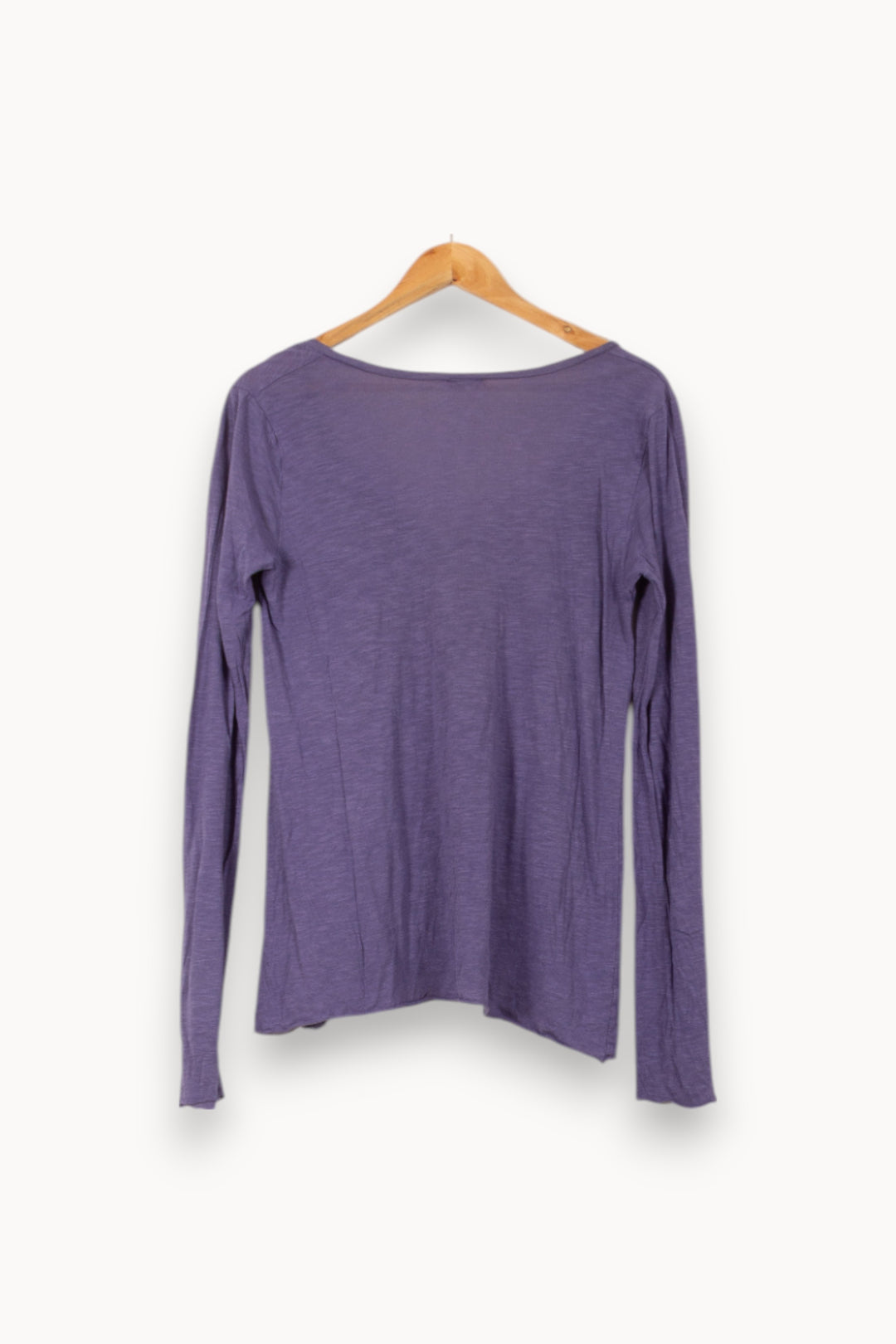 Tee-shirt Manches Longues Bleu - Taille M/38 de la marque American Vintage | PARAD55987 - Vendu par Paradigme - Image 4
