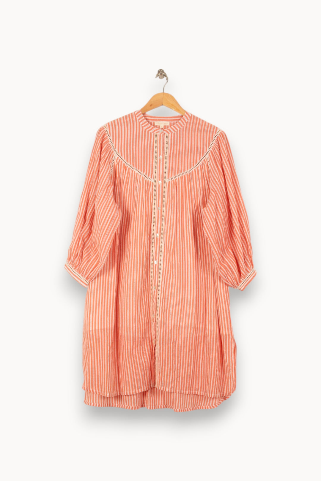 Robe Courte Rose et Blanche - Taille S/36 de la marque Louise Misha | PARAD55995 - Vendu par Paradigme - Image 2