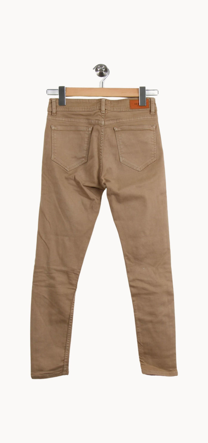 Jean Beige - Taille XS/34 de la marque Sézane | PARAD55996 - Vendu par Paradigme - Image 4