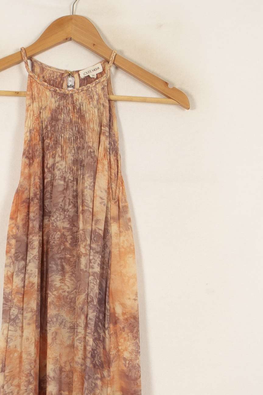 Robe Longue Multicolore - Taille S/36 de la marque Louise Misha | PARAD56009 - Vendu par Paradigme - Image 3