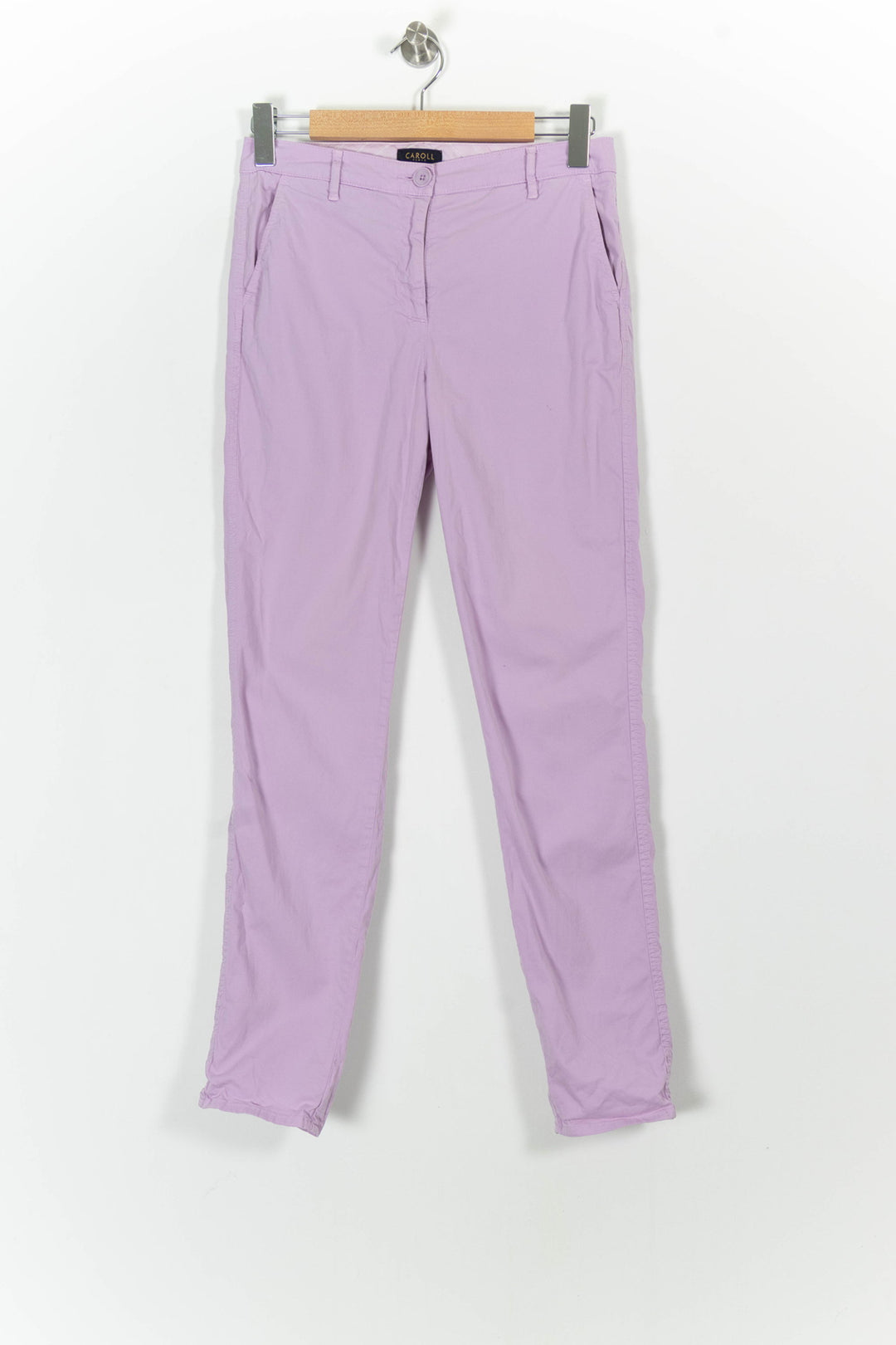 Pantalon Violet - Taille M/38 de la marque Caroll | PARAD56015 - Vendu par Paradigme - Image 2