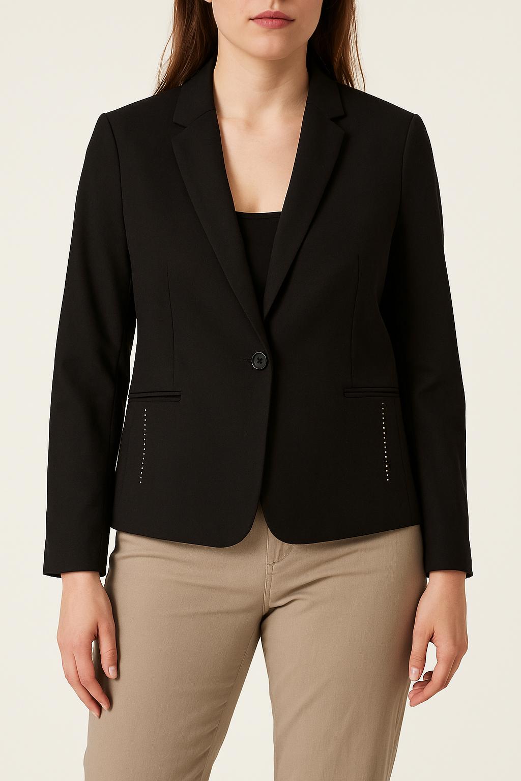 Veste Noire - Taille XL/42 de la marque IKKS | PARAD56017 - Vendu par Paradigme - Image 1