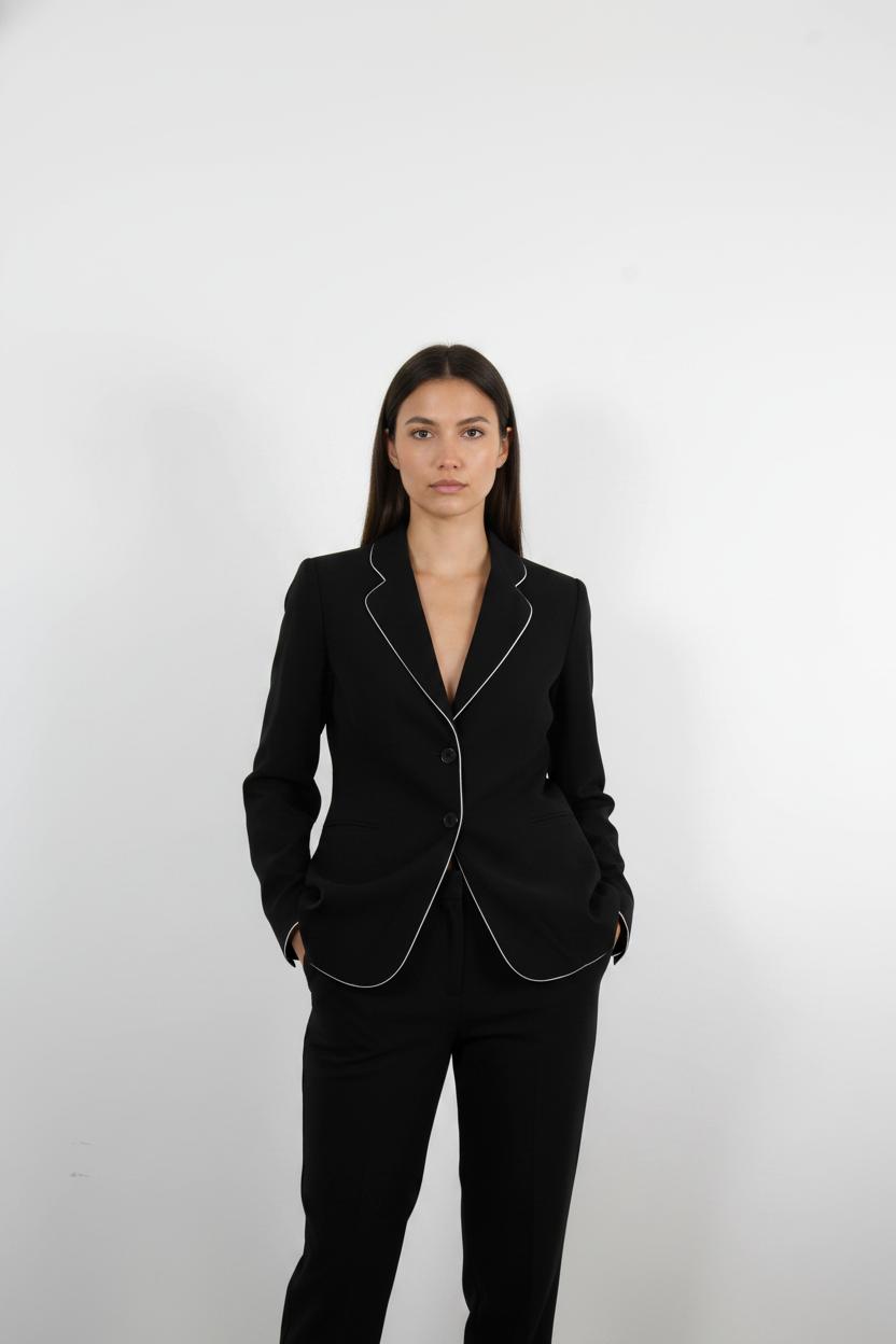 Blazer Noir et Blanc - Taille L/40