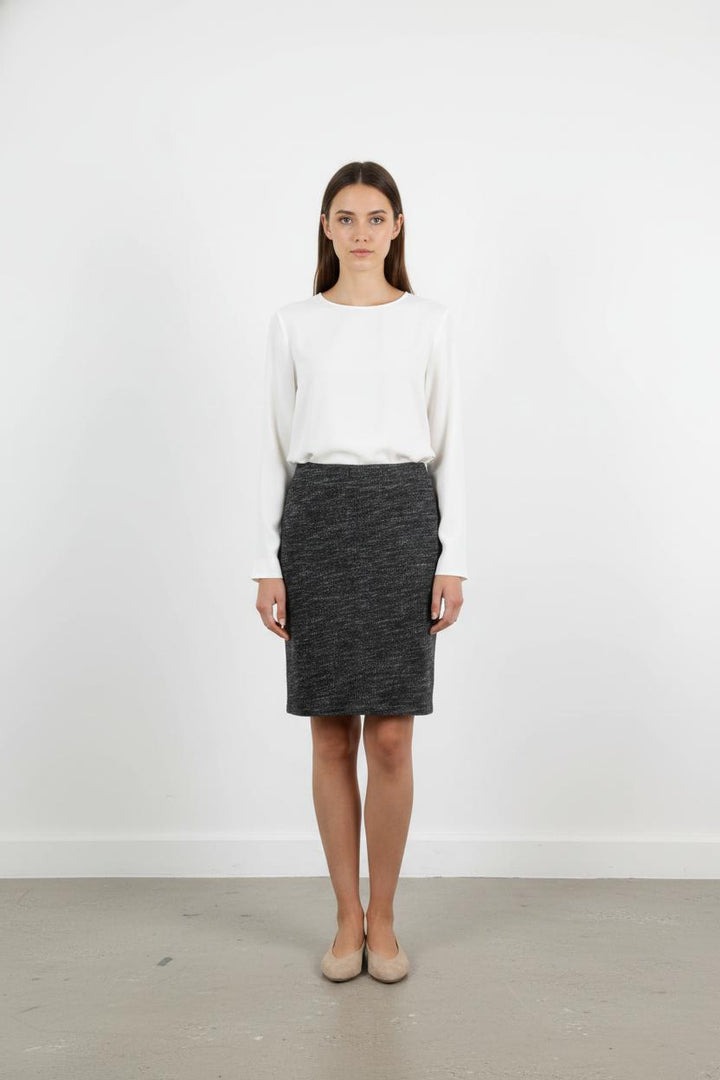 Jupe Crayon Grise - Taille M/38